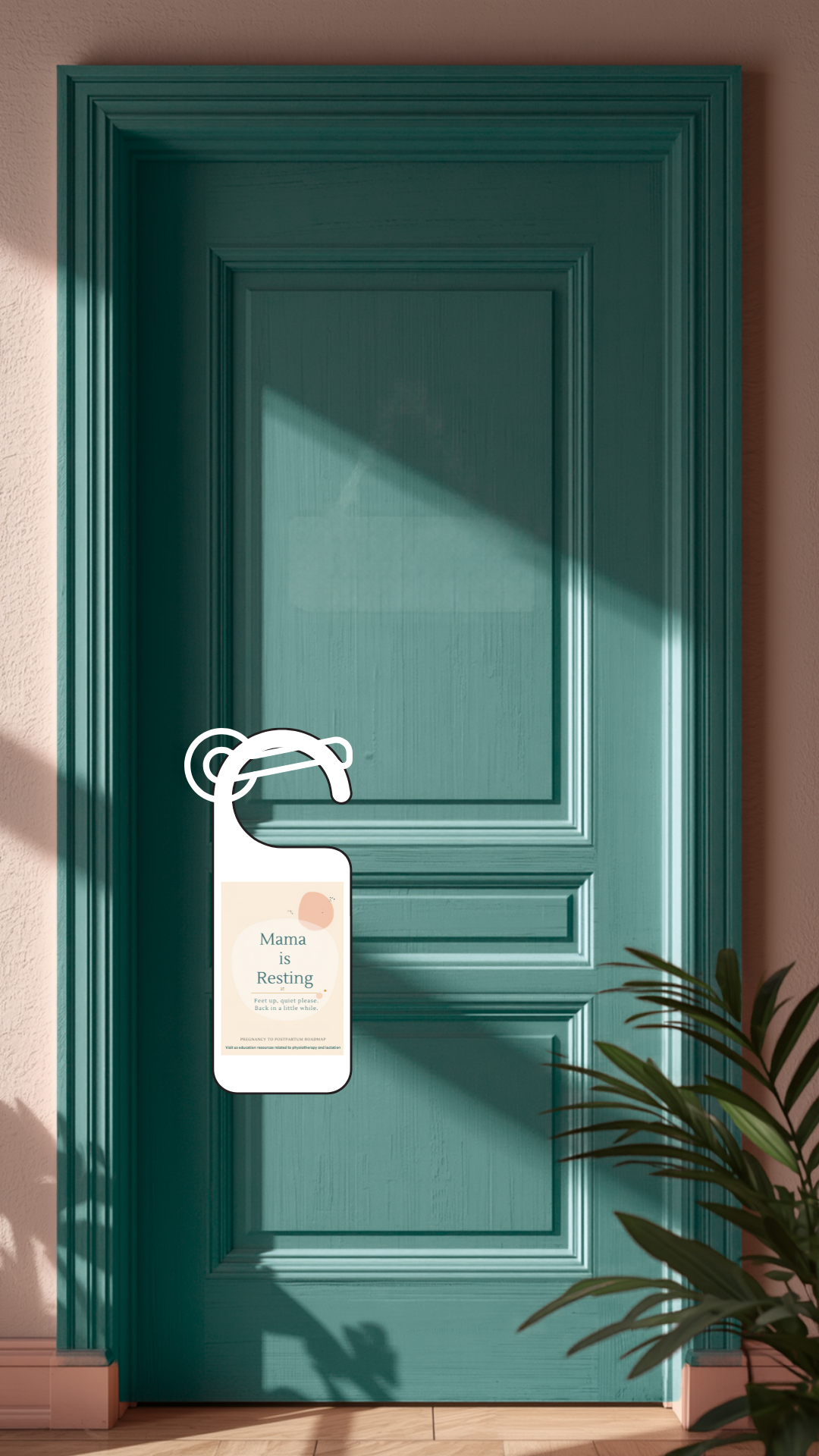 Gentle Mama Door Sign