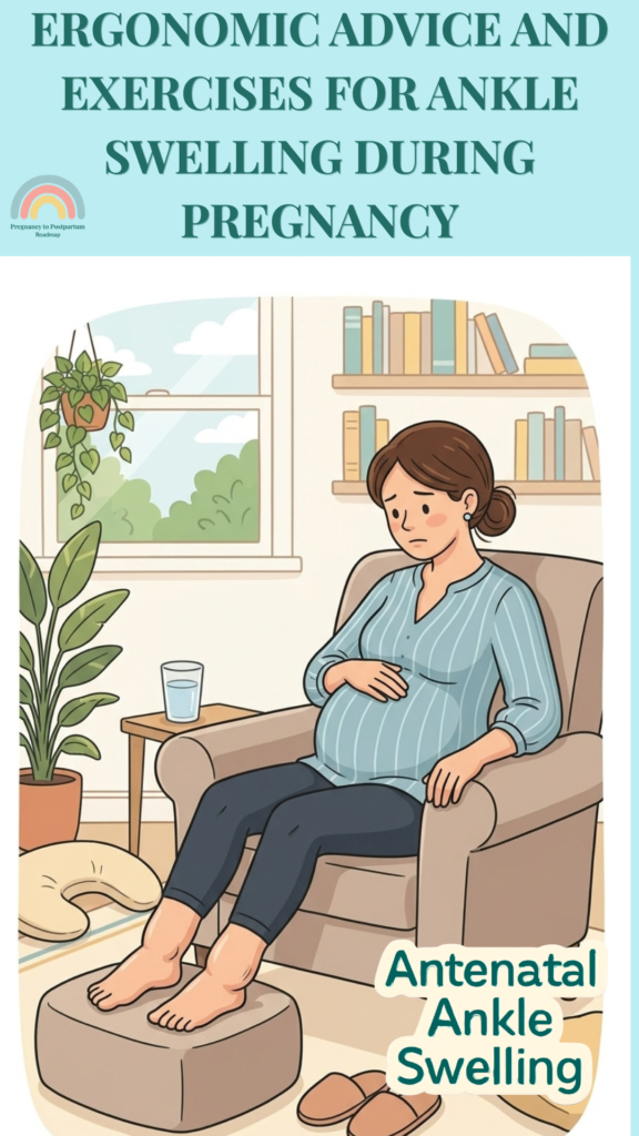 Ankle swelling in pregnancy exercises and ergonomic guide PDF